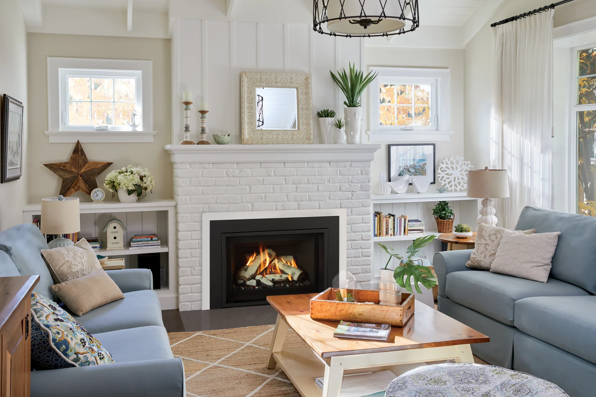 Atmosphere by Regency With Birch Logs